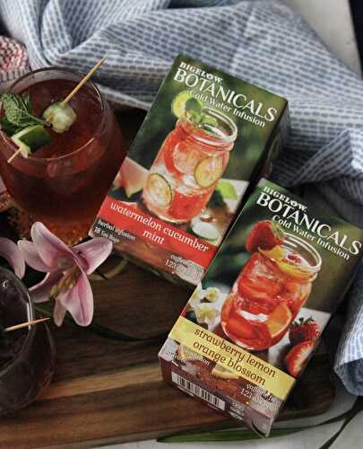 Cocktail Fun with Bigelow Botanicals - Margarita's On The Rocks