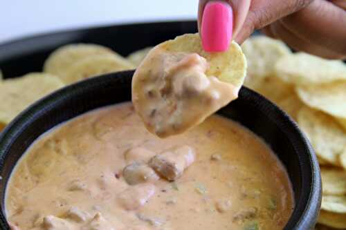 Game Day Recipes: Beef Queso Dip - Margarita's On The Rocks