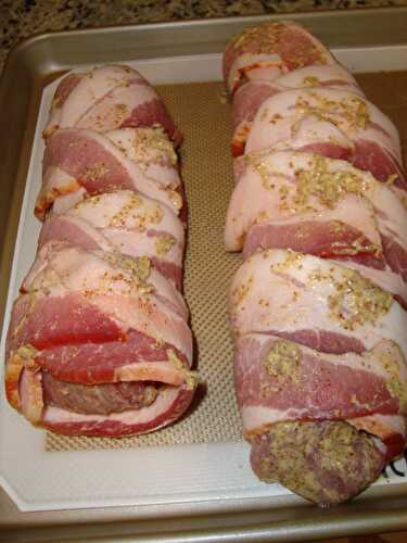 Bacon-wrapped pork tenderloin – Marshmallows & Margaritas