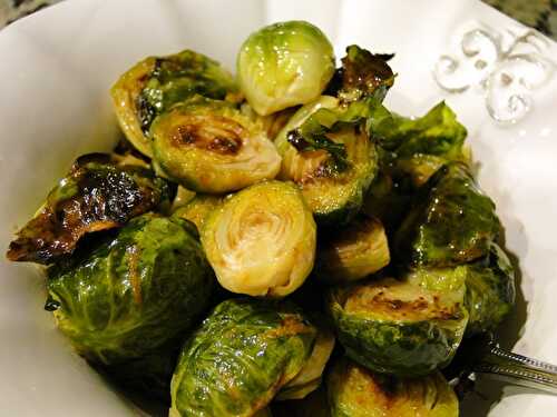 Brussels sprouts with orange butter sauce – Marshmallows & Margaritas
