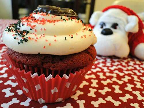 Georgia Bulldogs red velvet cupcakes – Marshmallows & Margaritas