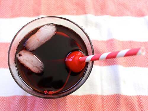 Grown-up cherry vanilla Coke – Marshmallows & Margaritas
