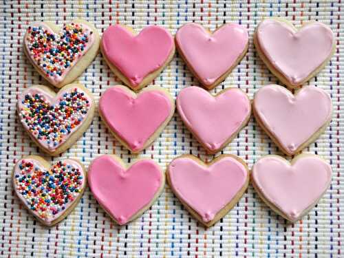 Ombre heart cookies – Marshmallows & Margaritas