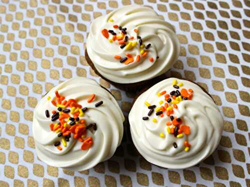 Pumpkin cupcakes – Marshmallows & Margaritas