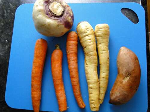 Roasted root vegetables – Marshmallows & Margaritas