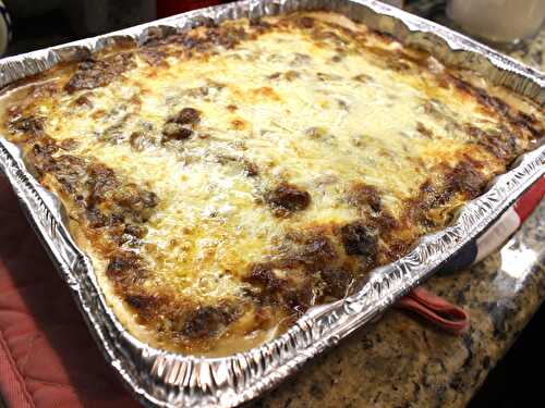 Short rib lasagna with celery root béchamel – Marshmallows & Margaritas