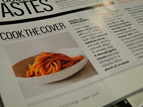 Spaghetti alla Bon Appetit – Marshmallows & Margaritas