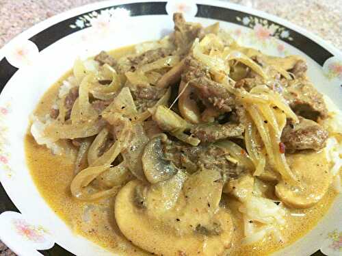 BEEF STROGANOFF