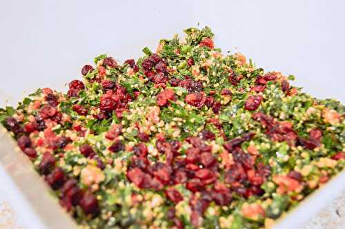 FRUITY TABBOULEH SALAD WITH QUINOA