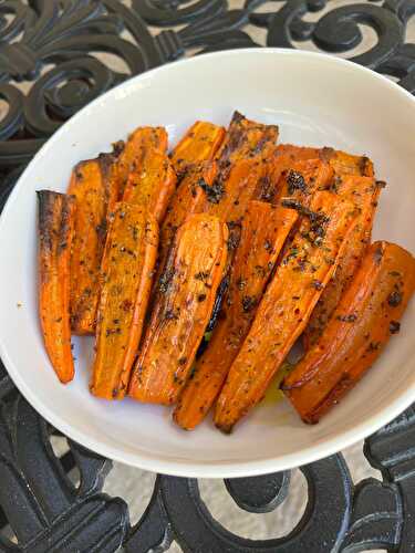 OVEN ROASTED CARROTS