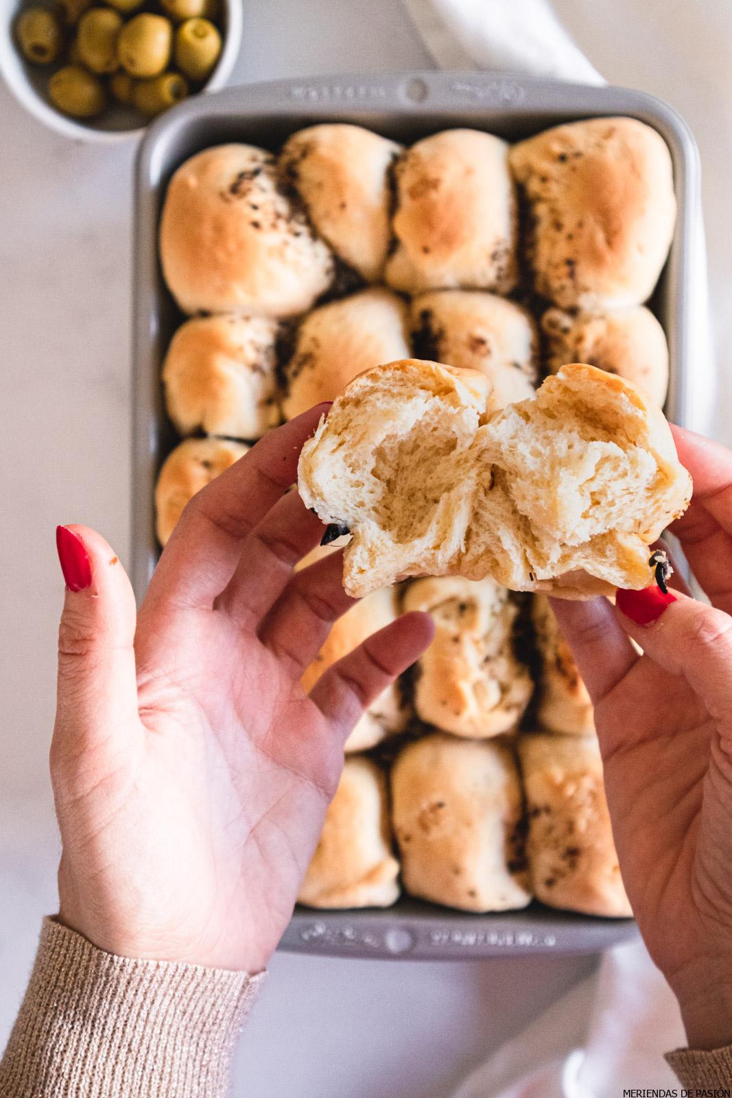 OLIVE BUTTER DINNER ROLLS