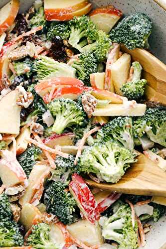 Apple & Broccoli Salad