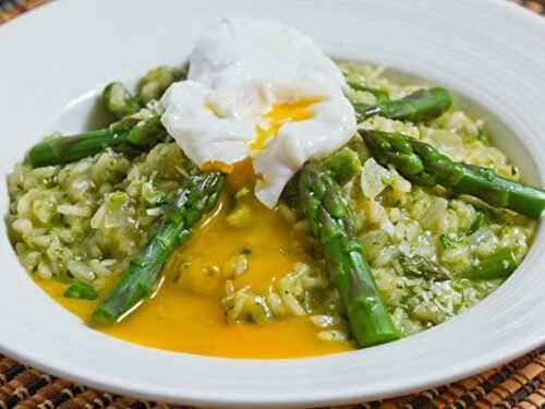 Asparagus Risotto & Poached Egg