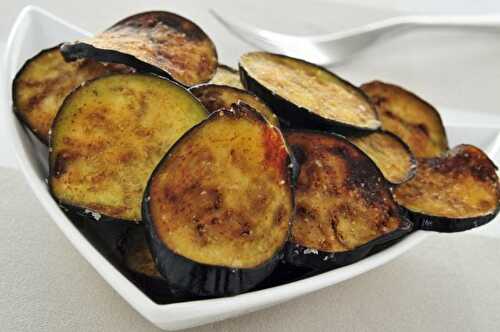 Aubergines with Cane Honey