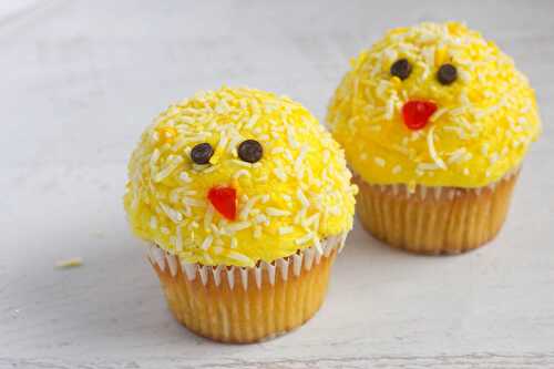 Baby Chick Cupcakes