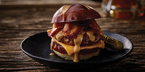 Bacon Peanut Butter Burger