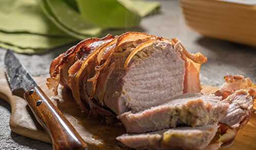 Bacon Wrapped Pork Joint