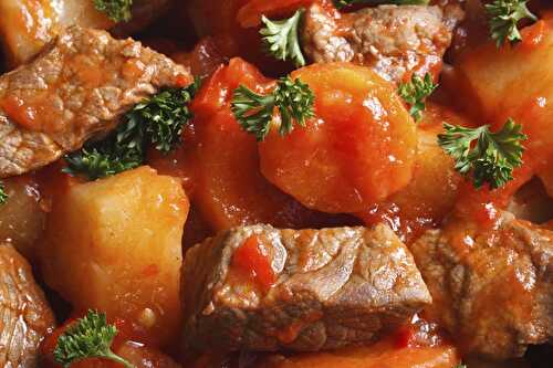 Baked Lamb with Tomatoes