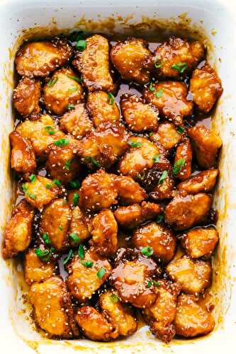 Baked Sweet & Sour Chicken