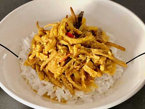 Banana Peel Curry