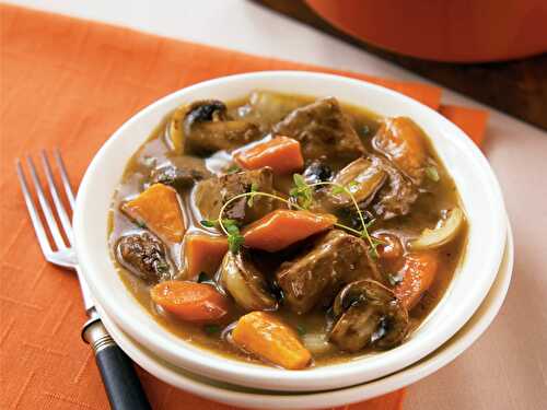 Beef & Sherry Stew