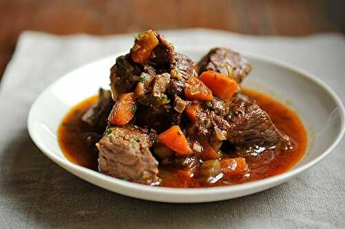 Beef Stew In Red Wine