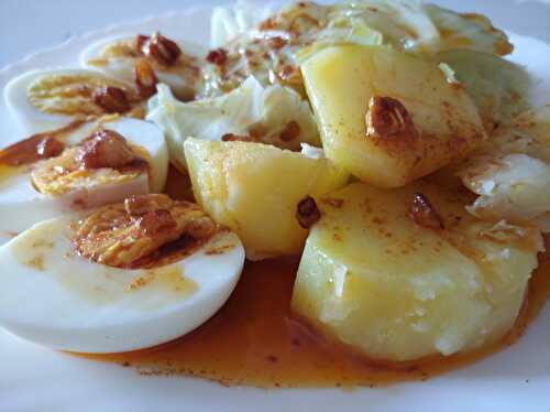 Boiled Potatoes, Cabbage & Eggs