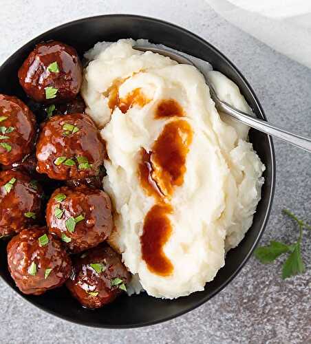 Bourbon Meatballs