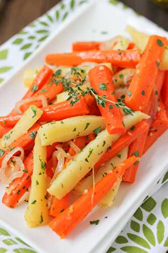 Braised Carrots & Parsnips