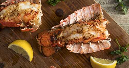 Broiled Lobster Tails
