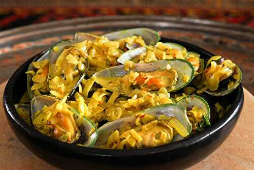 Caribbean Style Mussels