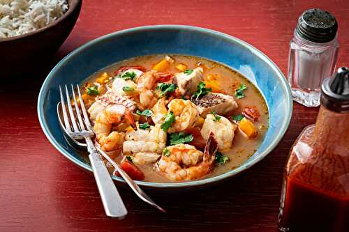 Caribbean Style Seafood Stew