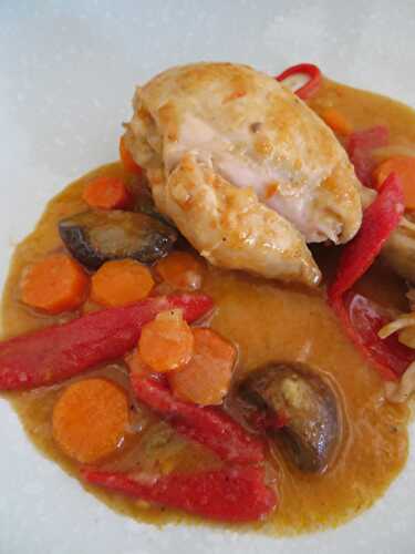 Chicken Casserole in Traditional Sauce