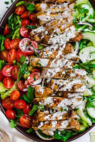 Chicken Shawarma Salad