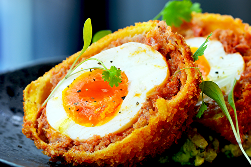 Chorizo Scotch Eggs
