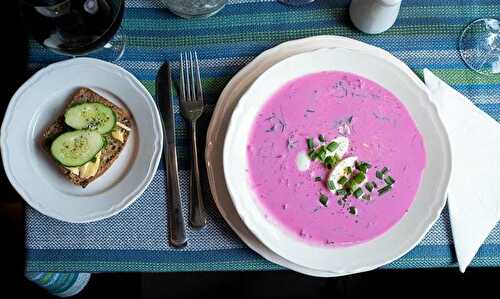 Cold Beetroot Soup