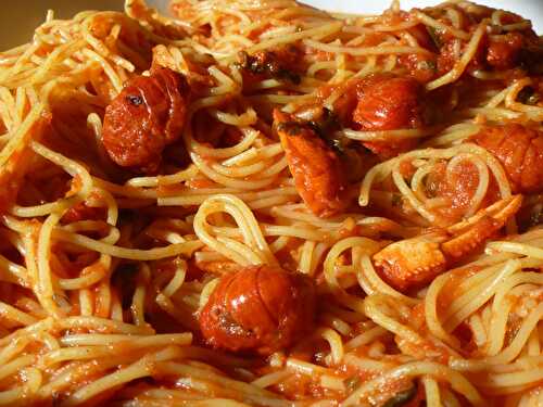 Crawfish Spaghetti