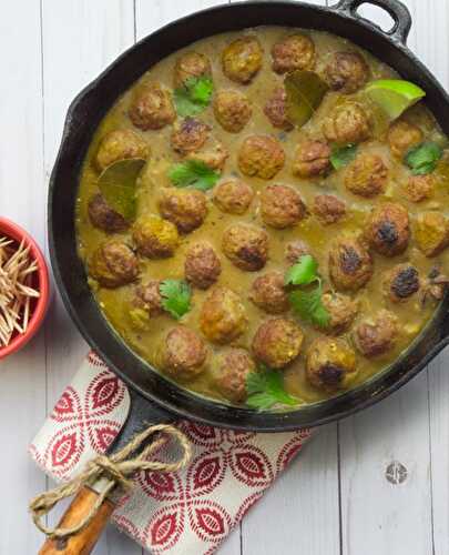 Curried Meatballs