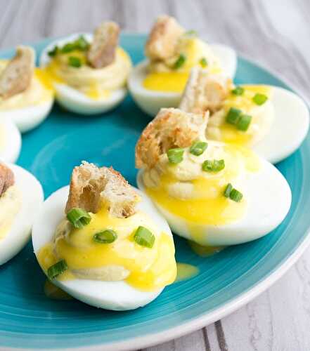 Deviled Eggs Benedict