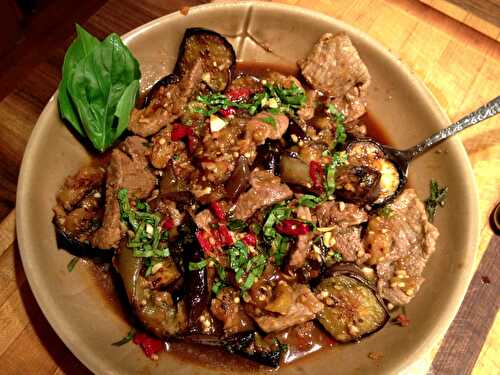 Eggplant & Beef