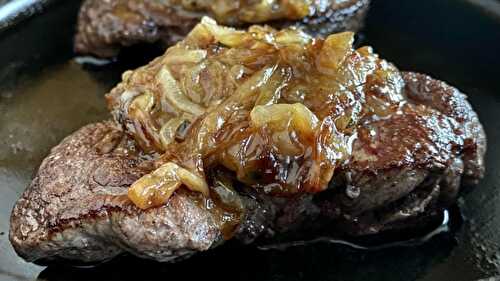 Filet Mignon & Onions