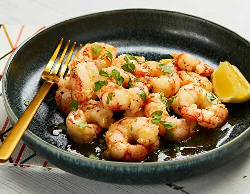 Garlic King Prawns