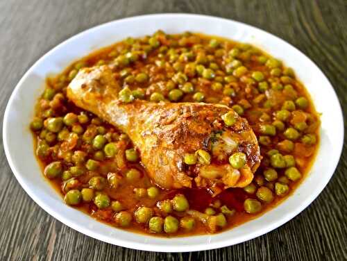 Greek Style Chicken & Peas