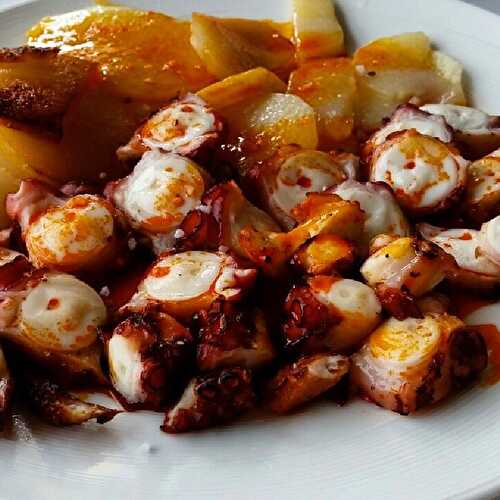 Grilled Octopus & Potatoes