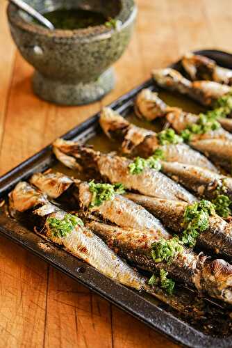 Grilled Peri Peri Sardines