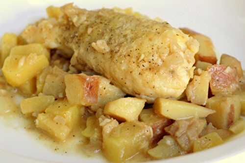 Hake with Cider