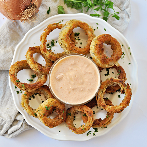 Herb Crusted Onion Rings