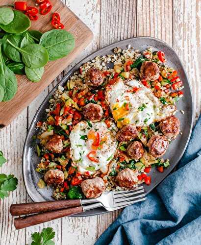 Keto Scrambled Breakfast