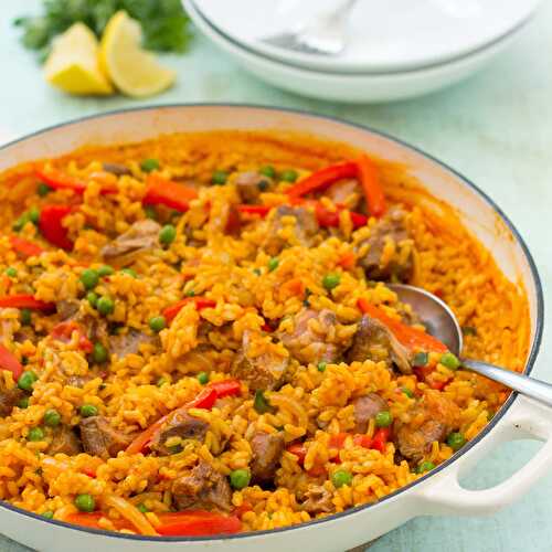 Lamb Paella