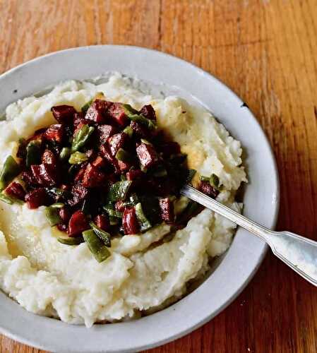 Mashed Potatoes & Chorizo